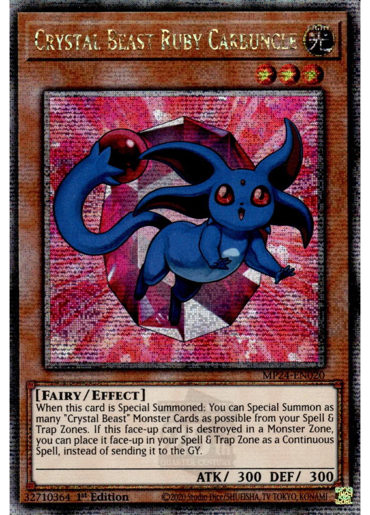 Crystal Beast Ruby Carbuncle