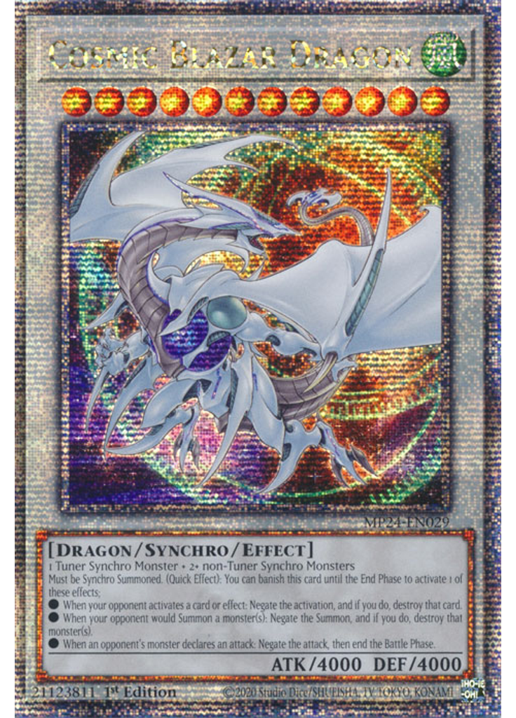 Cosmic Blazar Dragon
