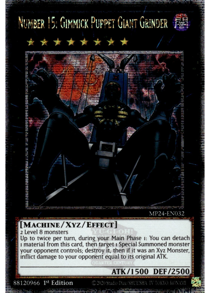 Number 15: Gimmick Puppet Giant Grinder