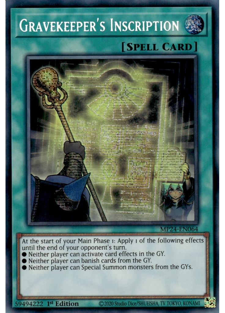 Gravekeeper's Inscription