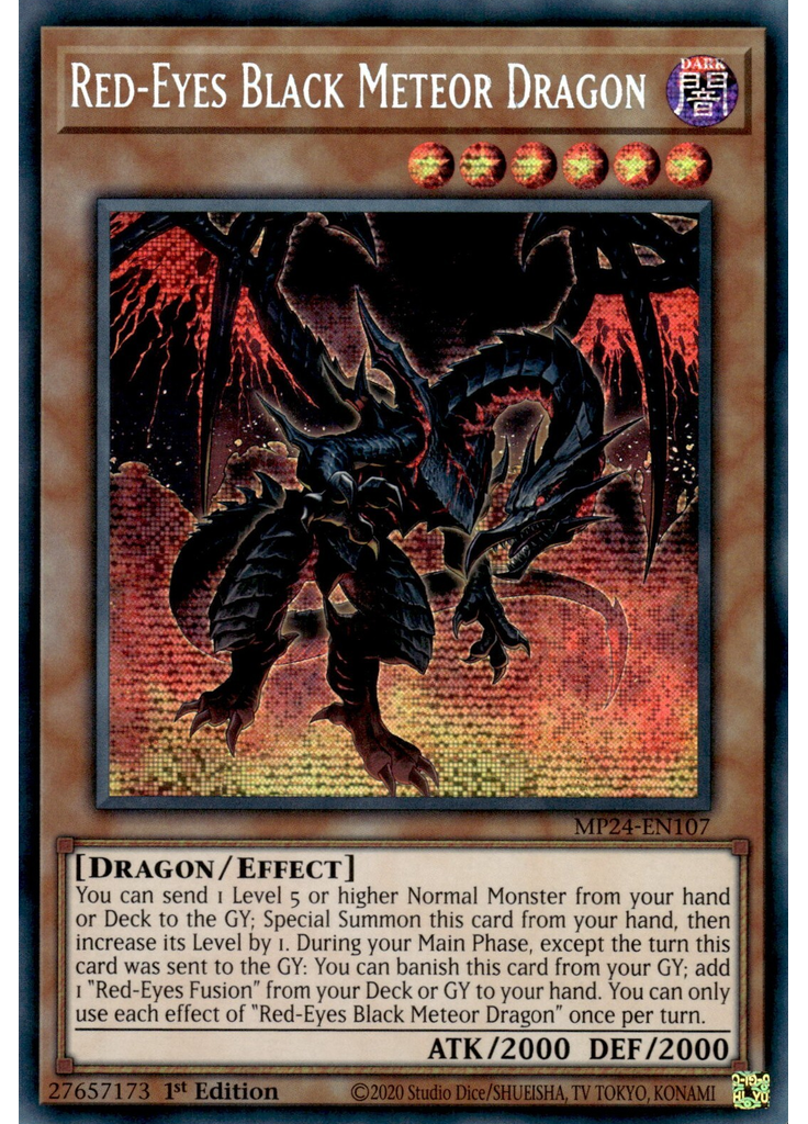 Red-Eyes Black Meteor Dragon