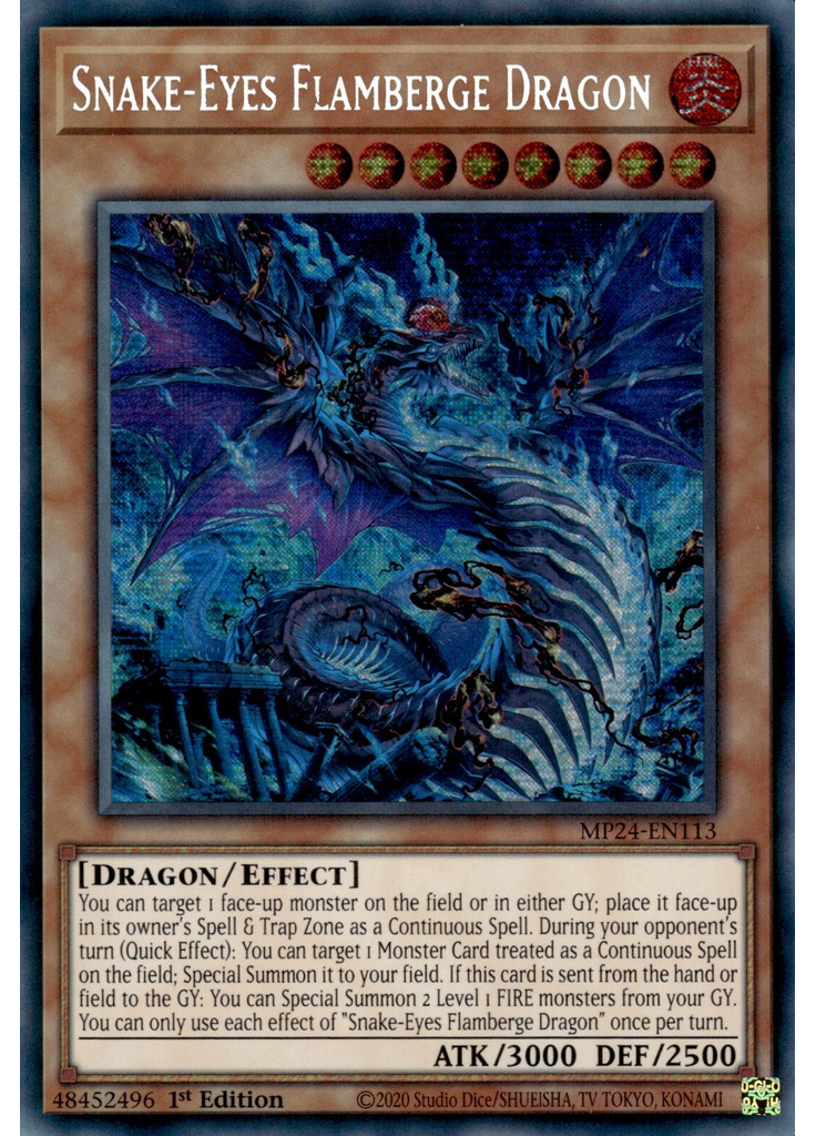 Snake-Eyes Flamberge Dragon