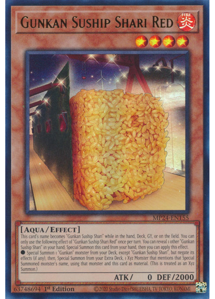 Gunkan Suship Shari Red