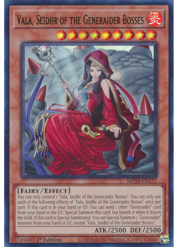 Vala, Seidhr of the Generaider Bosses