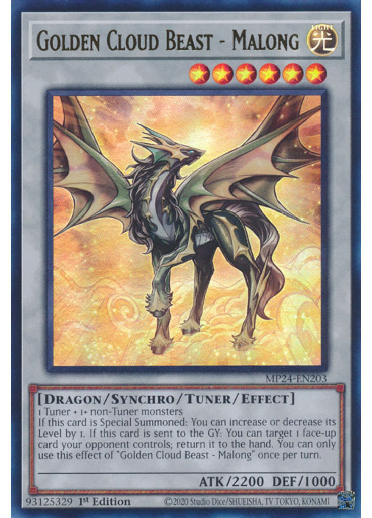 Golden Cloud Beast - Malong