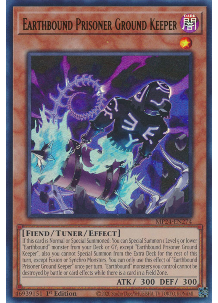 Earthbound Prisoner Ground Keeper