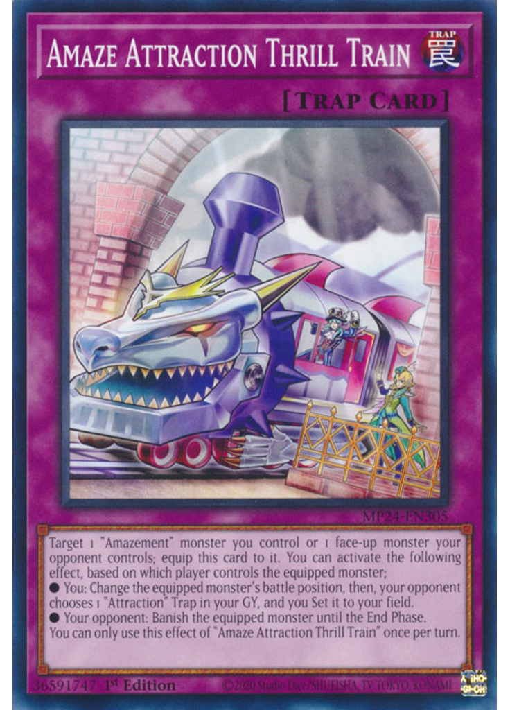 Amaze Attraction Thrill Train