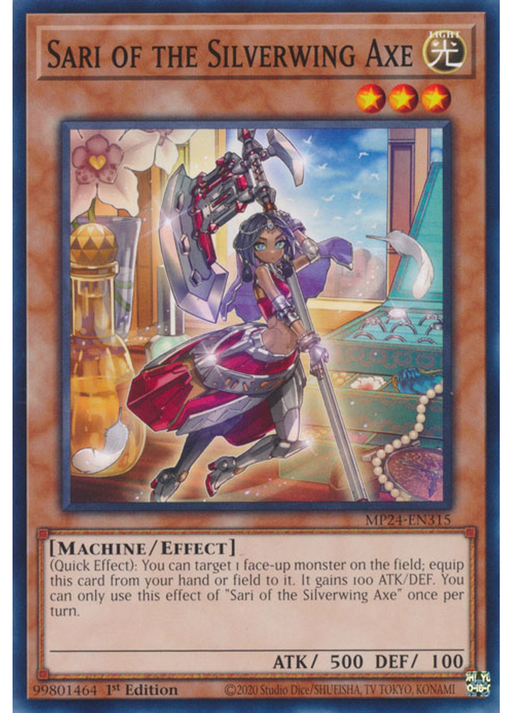 Sari of the Silverwing Axe