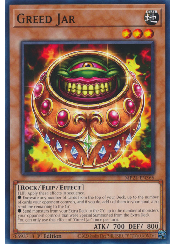 Greed Jar