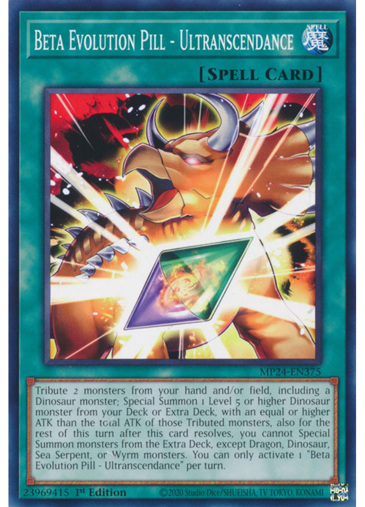 Beta Evolution Pill - Ultranscendance