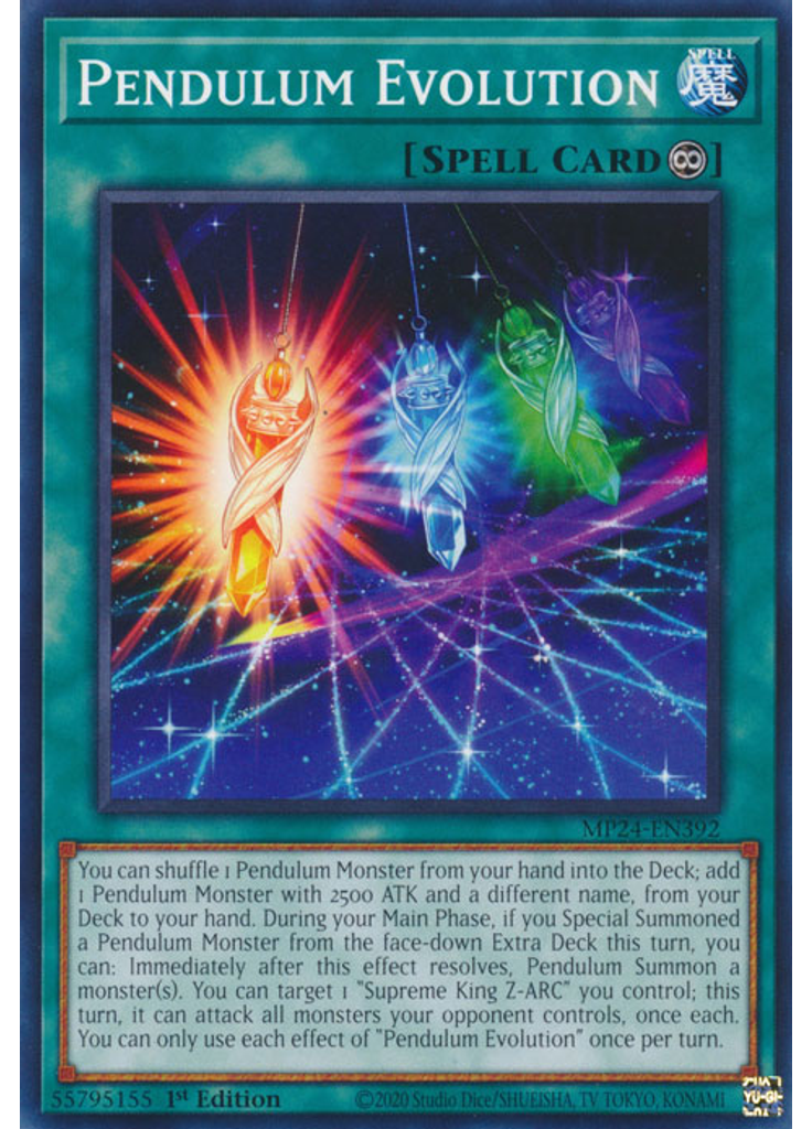 Pendulum Evolution