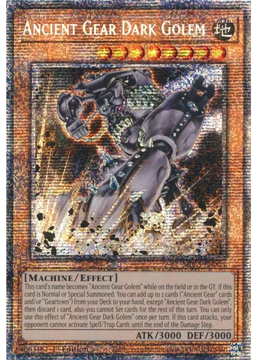 Ancient Gear Dark Golem