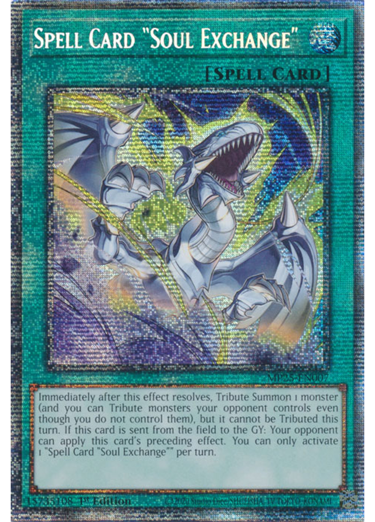 Spell Card "Soul Exchange"