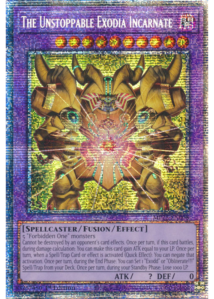 The Unstoppable Exodia Incarnate