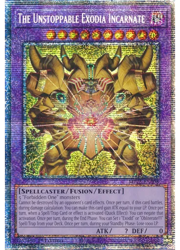 The Unstoppable Exodia Incarnate