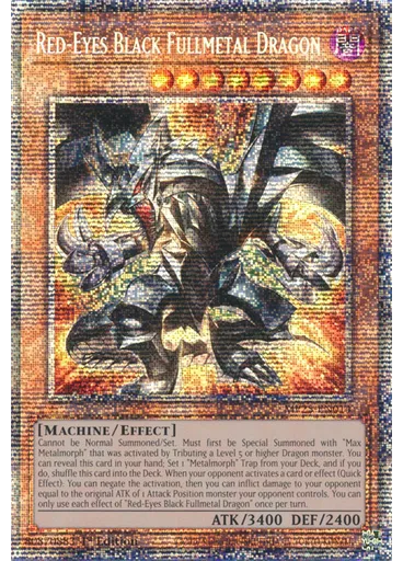 Red-Eyes Black Fullmetal Dragon
