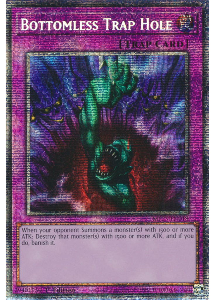 Bottomless Trap Hole
