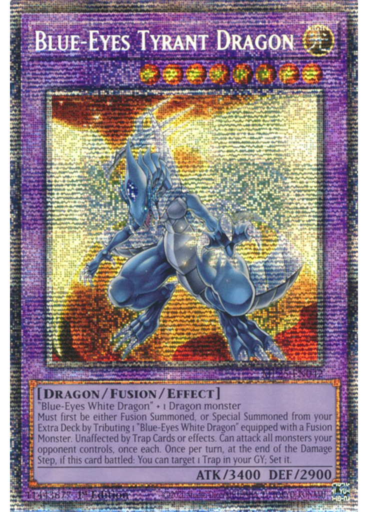 Blue-Eyes Tyrant Dragon