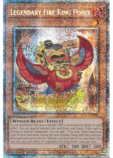 Legendary Fire King Ponix