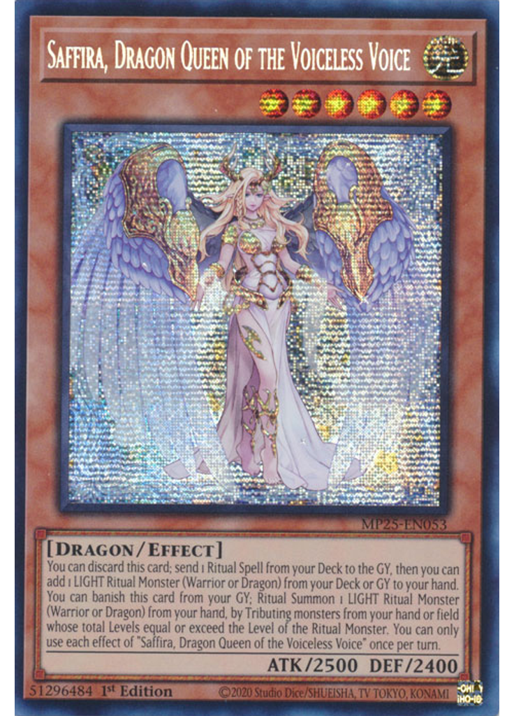 Saffira, Dragon Queen of the Voiceless Voice