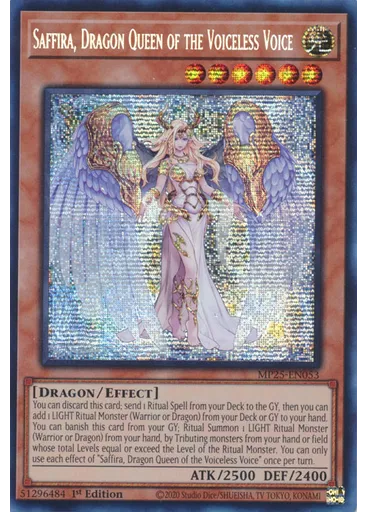 Saffira, Dragon Queen of the Voiceless Voice