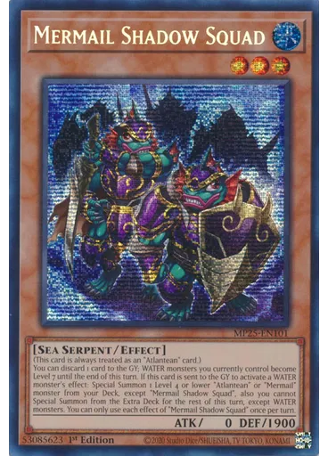 Mermail Shadow Squad — 2025 Mega-Pack Tin