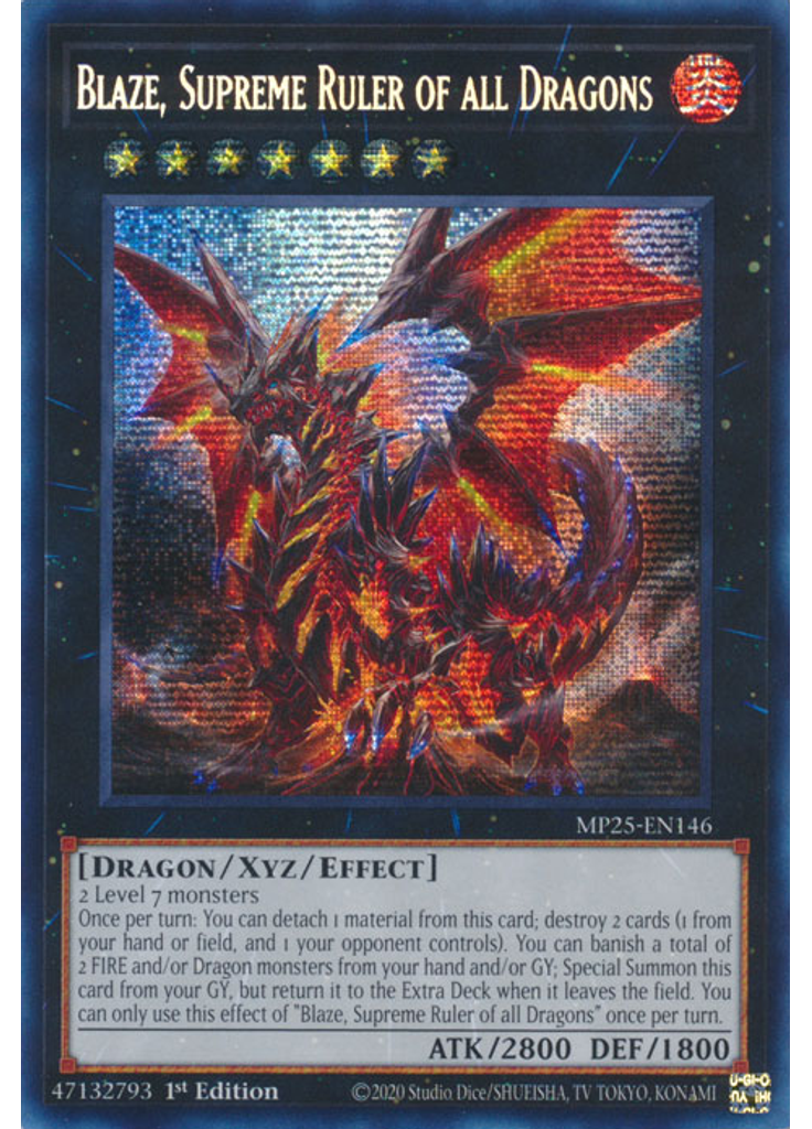 Blaze, Supreme Ruler of all Dragons