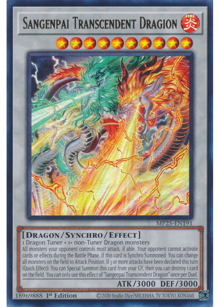 Sangenpai Transcendent Dragion