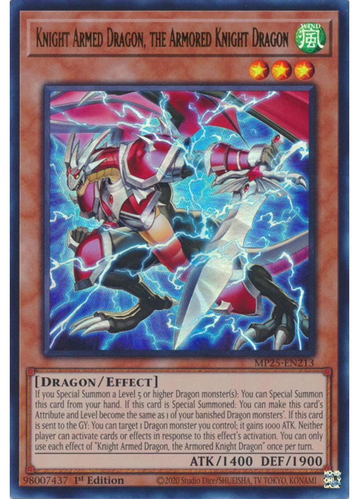 Knight Armed Dragon, the Armored Knight Dragon