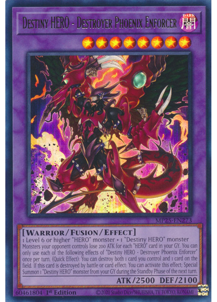 Destiny HERO - Destroyer Phoenix Enforcer
