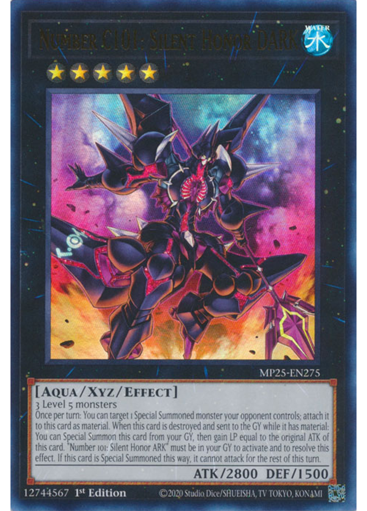 Number C101: Silent Honor DARK