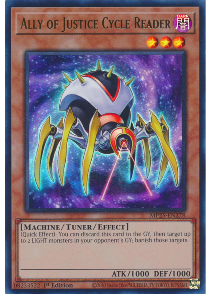 Ally of Justice Cycle Reader