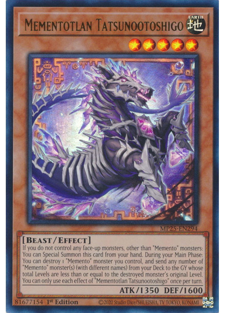Mementotlan Tatsunootoshigo