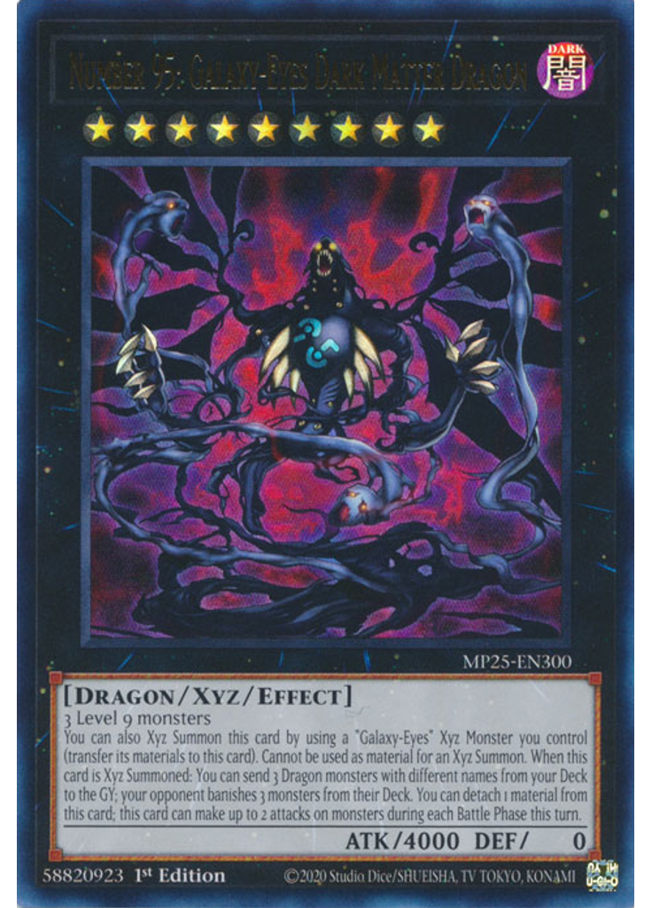 Number 95: Galaxy-Eyes Dark Matter Dragon