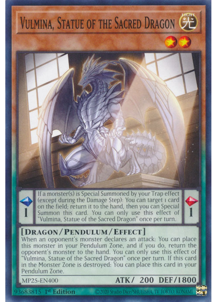 Vulmina, Statue of the Sacred Dragon