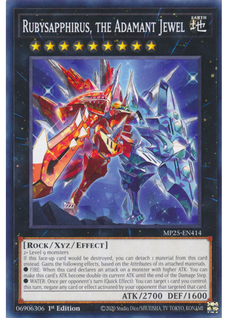 Rubysapphirus, the Adamant Jewel