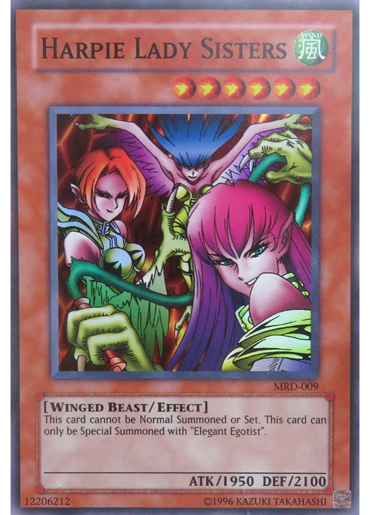 Harpie Lady Sisters (Super Rare Unlimited Reprint2)