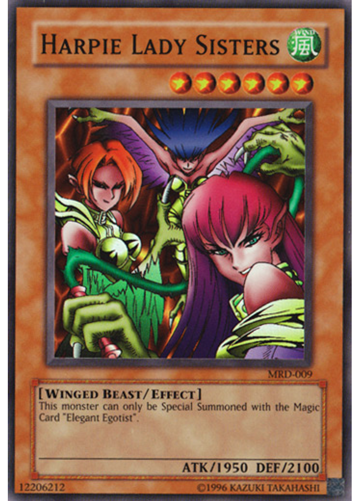 Harpie Lady Sisters (Super Rare Unlimited)