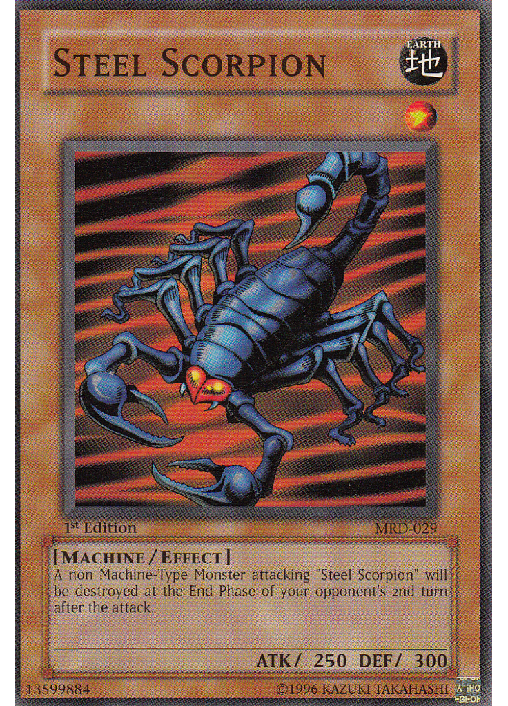 Steel Scorpion (Common 1st Edition Reprint)
