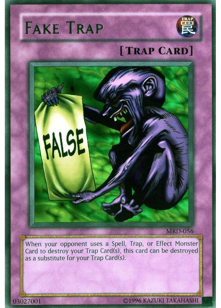 Fake Trap (Rare Unlimited Reprint)