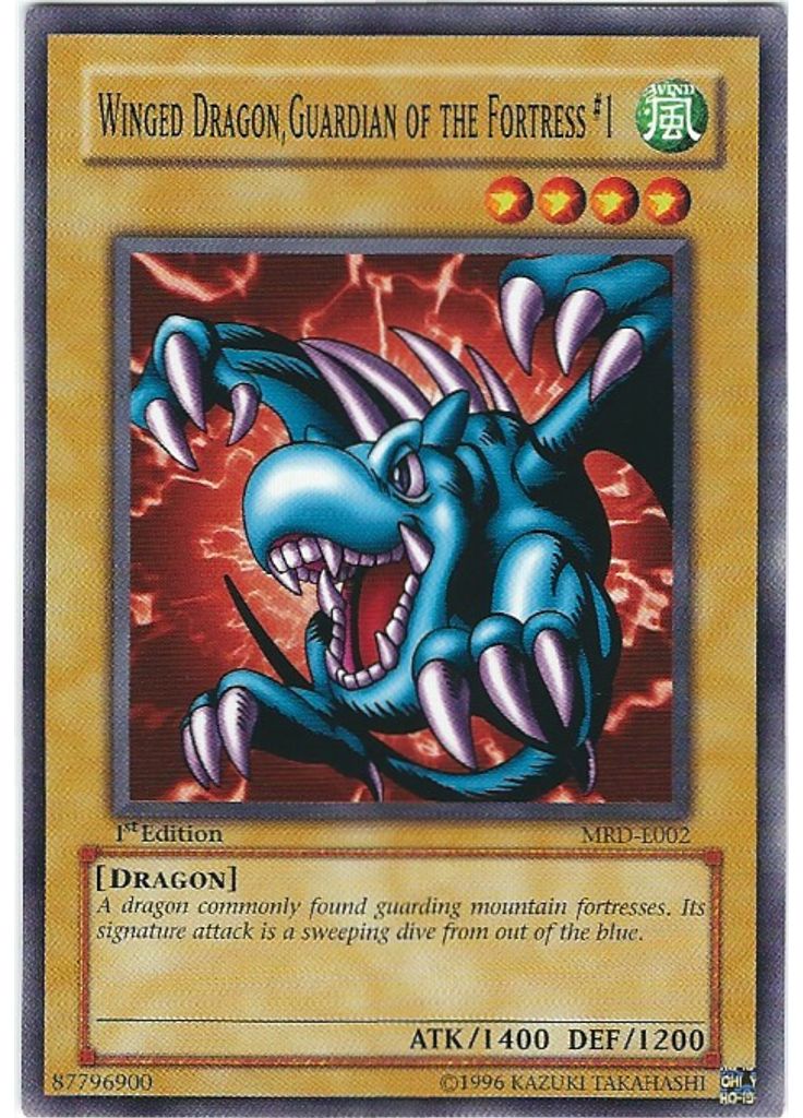 Winged Dragon, Guardian of the Fortress #1