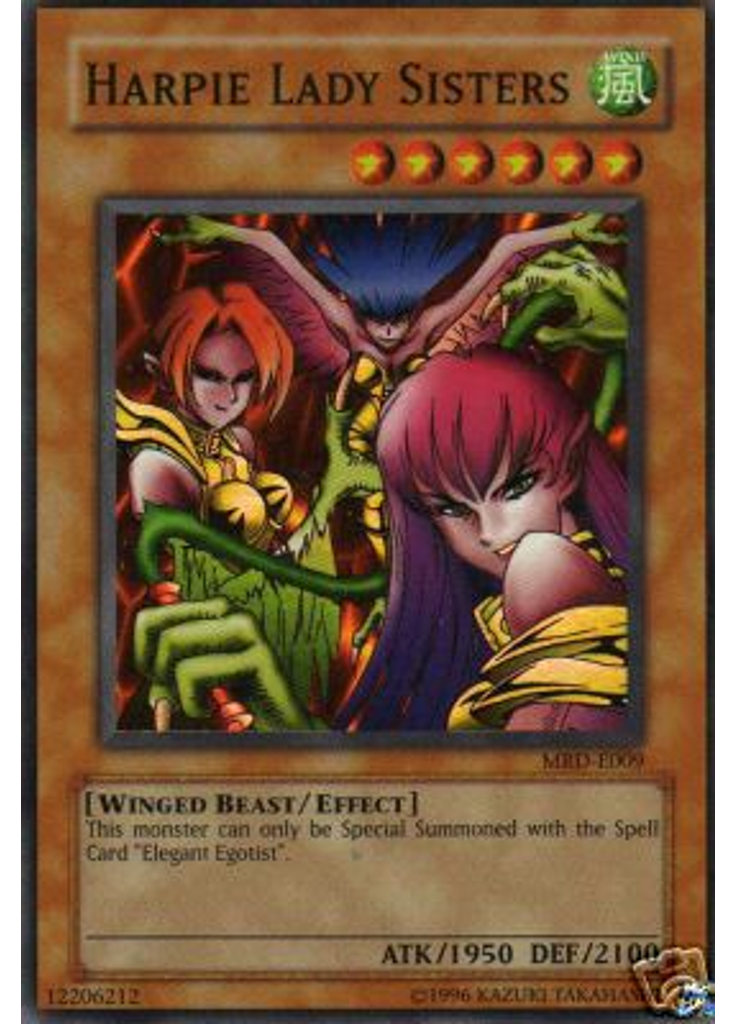 Harpie Lady Sisters (Super Rare Unlimited Reprint)