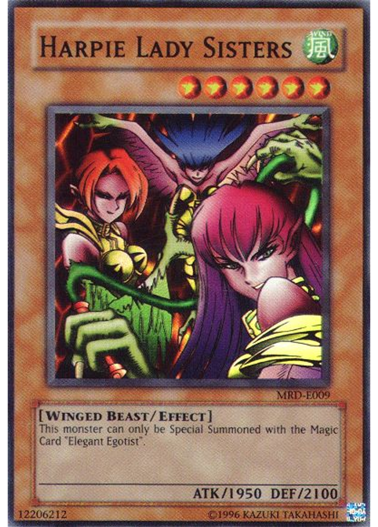 Harpie Lady Sisters (Super Rare Unlimited)