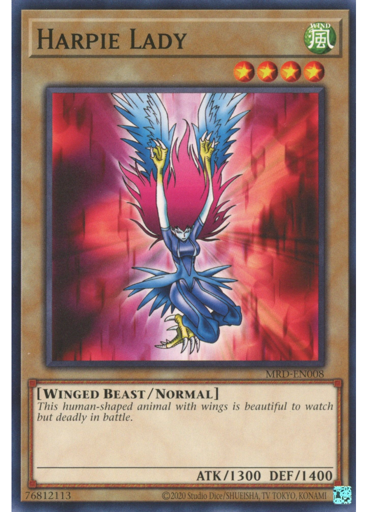 Harpie Lady (Common Unlimited 25th Anniversary Edition)