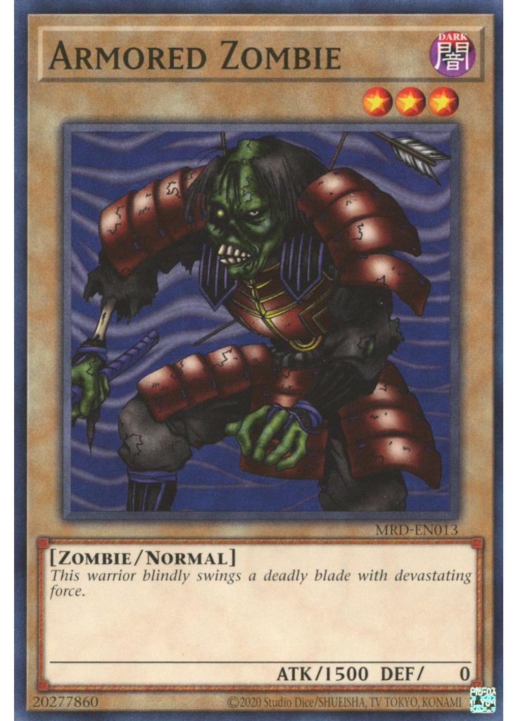 Armored Zombie (Common Unlimited 25th Anniversary Edition)