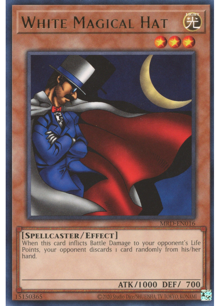 White Magical Hat (Rare Unlimited 25th Anniversary Edition)