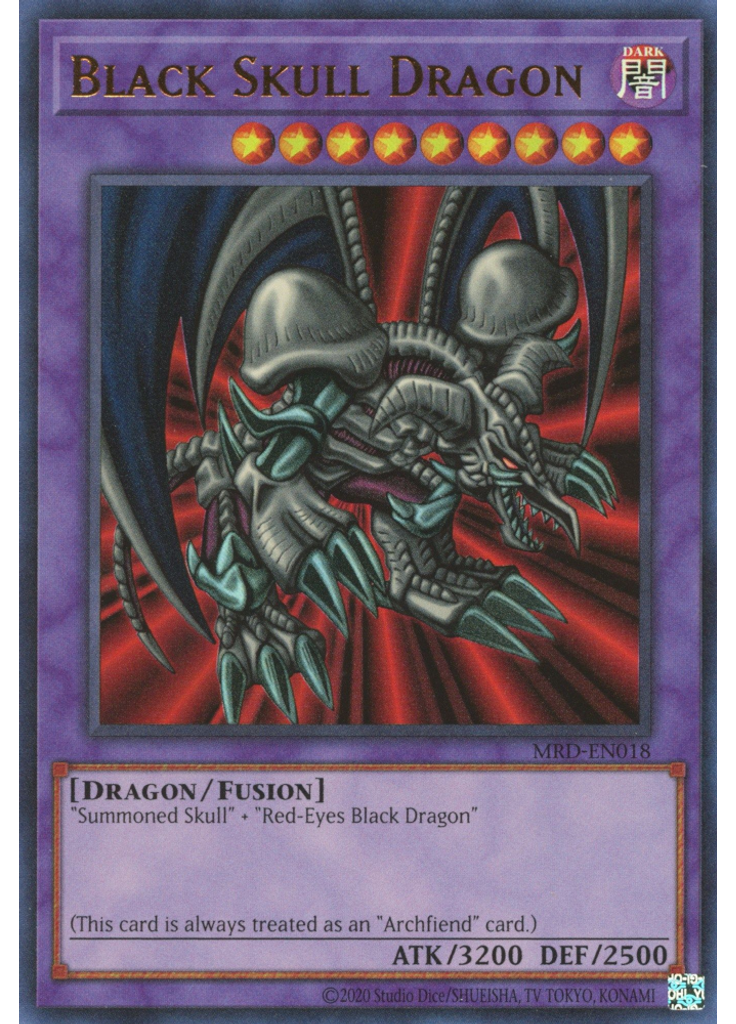 Black Skull Dragon (Ultra Rare Unlimited 25th Anniversary Edition)
