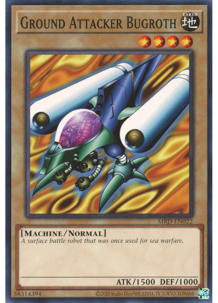 Ground Attacker Bugroth (Common Unlimited 25th Anniversary Edition)