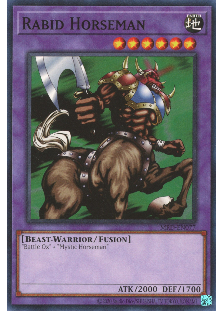 Rabid Horseman (Common Unlimited 25th Anniversary Edition)