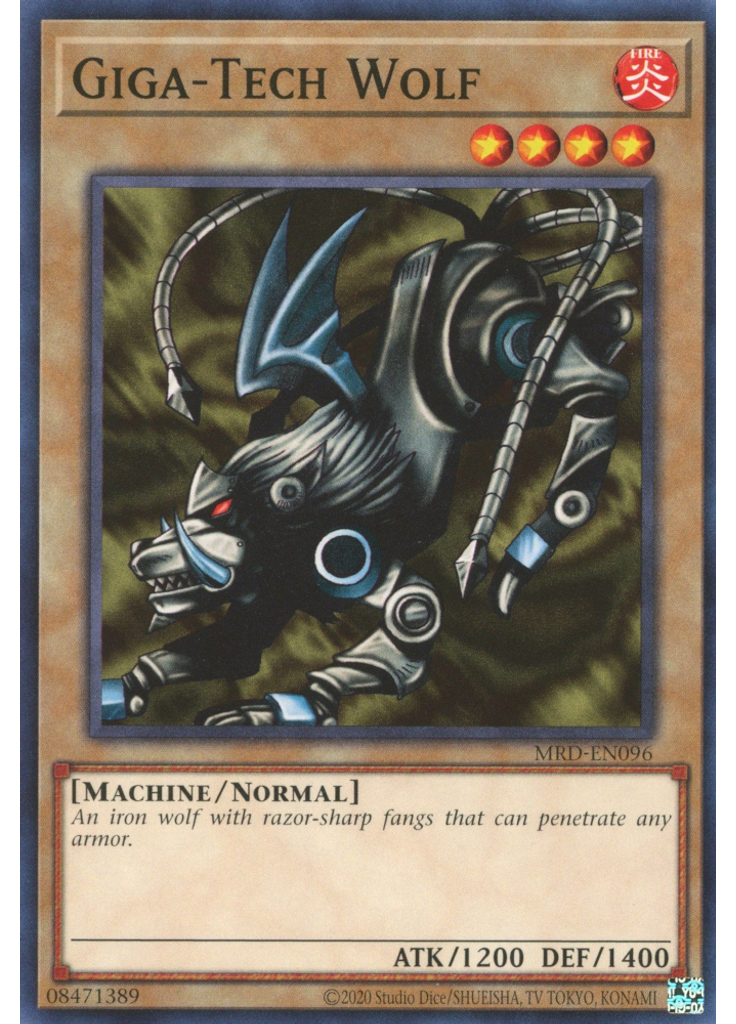 Giga-Tech Wolf (Common Unlimited 25th Anniversary Edition)